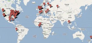 Map Of Rockville Central's Readership